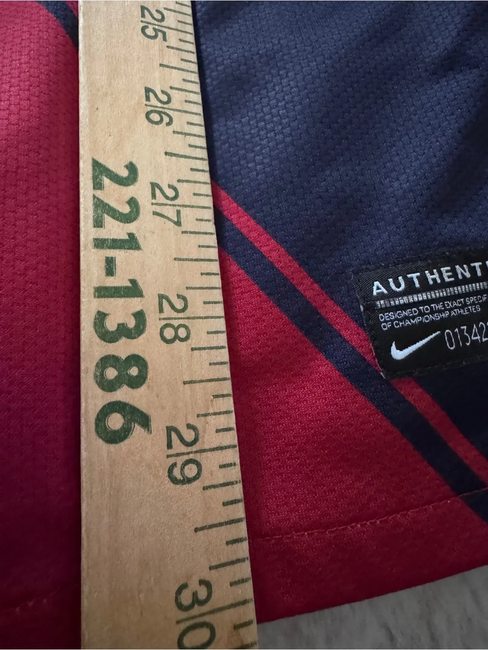 Men's US Soccer authentic athlete jersey size XL